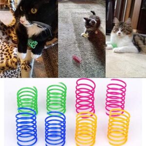 cat spring toy variety of colors