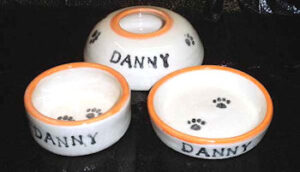 personalized dishes for pets